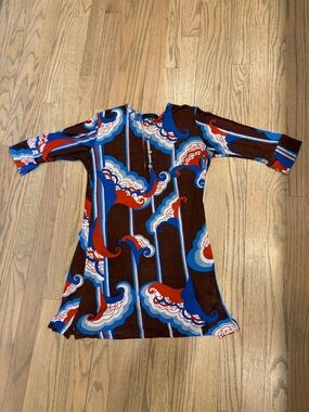 T-Bags Los Angeles Retro Print Dress